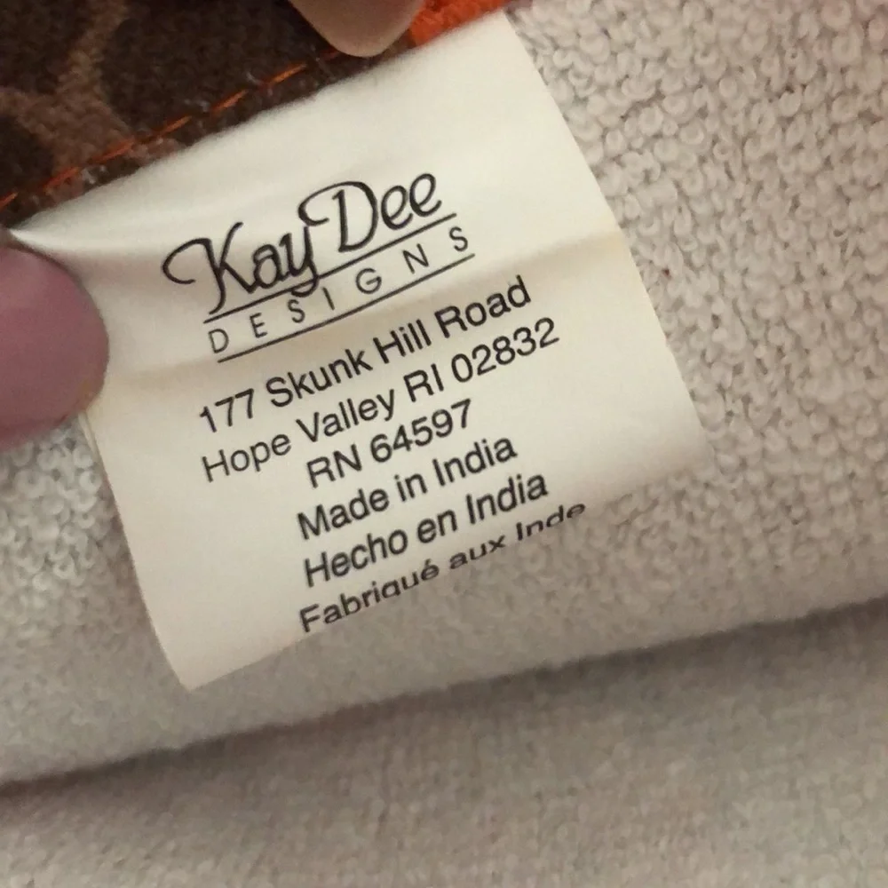 Kay Dee Kitchen Towels Owl Fall Harvest Design
